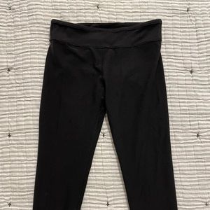 Ivivva by Lululemon crop black leggings 14